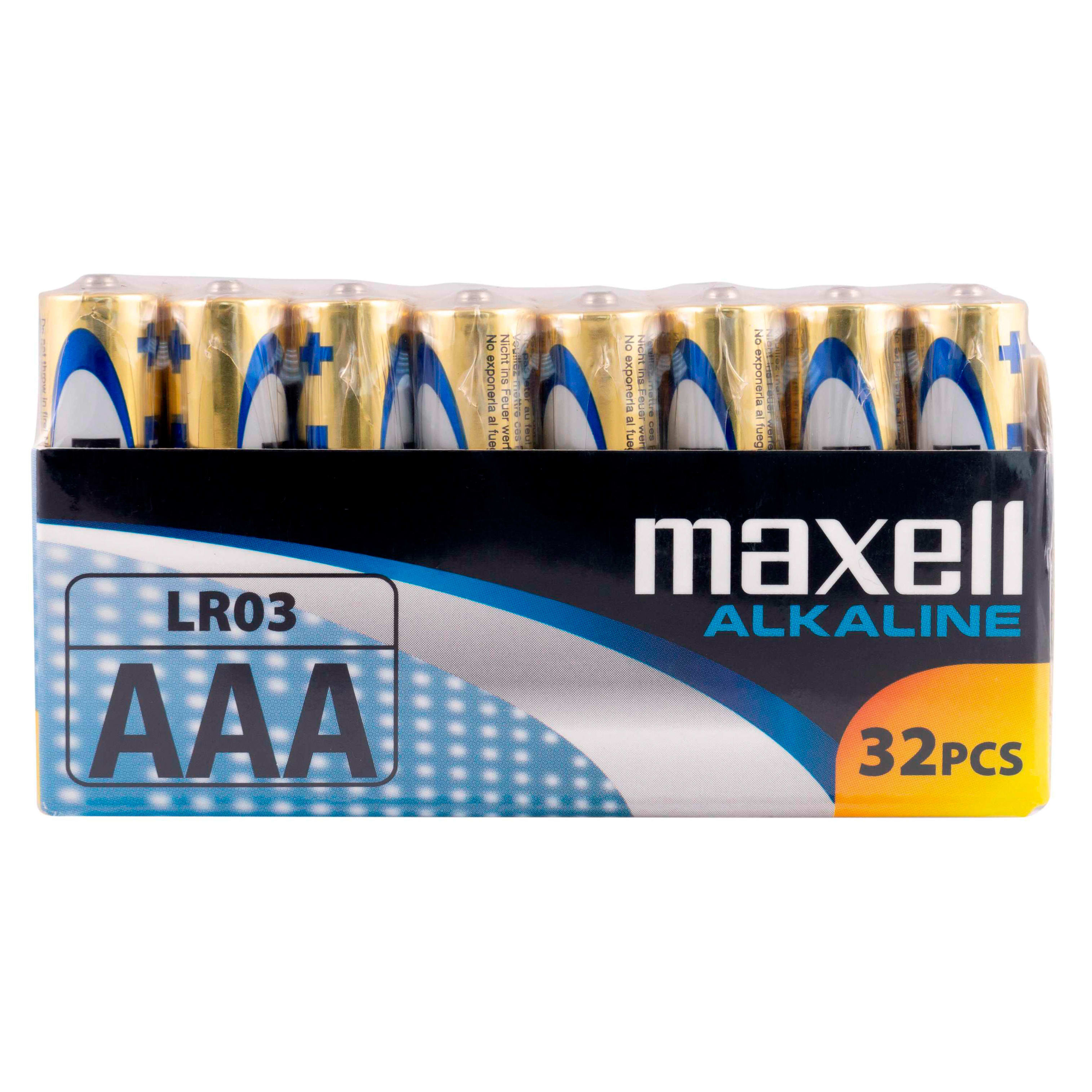 BATTERY ALKALINE MAXELL LONG LIFE